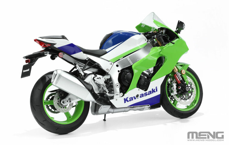 MENG-Model MT-007s Kawasaki ZX-10R (Pre-colored Edition) Schaal 1:9