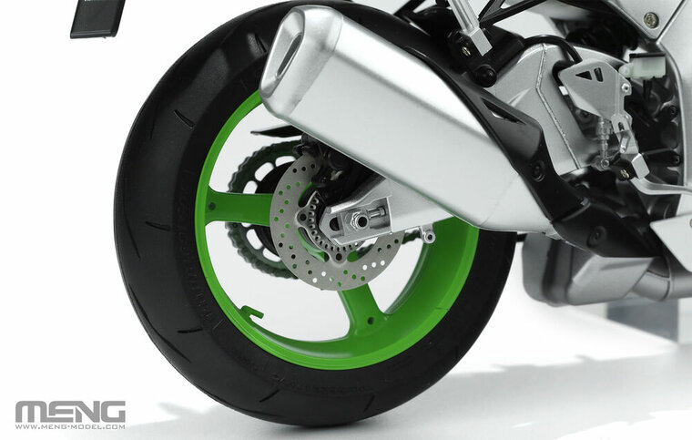 MENG-Model MT-007s Kawasaki ZX-10R (Pre-colored Edition) Schaal 1:9