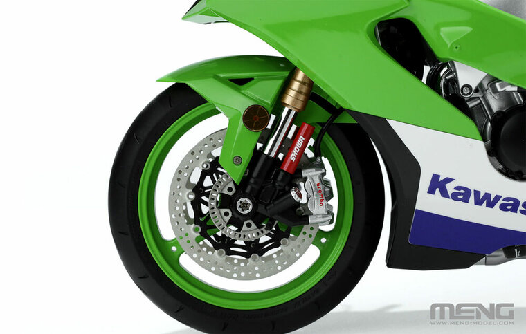 MENG-Model MT-007s Kawasaki ZX-10R (Pre-colored Edition) Schaal 1:9