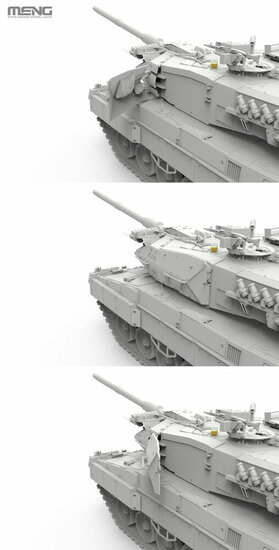 MENG-Model TS-055 German Main Battle Tank Leopard 2A6 Schaal 1:35
