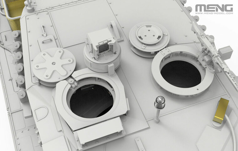 MENG-Model TS-055 German Main Battle Tank Leopard 2A6 Schaal 1:35