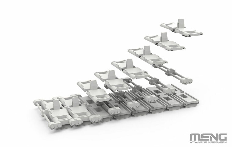 MENG-Model TS-055 German Main Battle Tank Leopard 2A6 Schaal 1:35