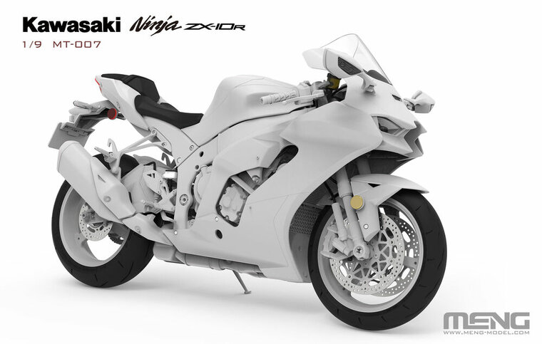 MENG-Model MT-007 Kawasaki Ninja ZX-10R Schaal 1:9