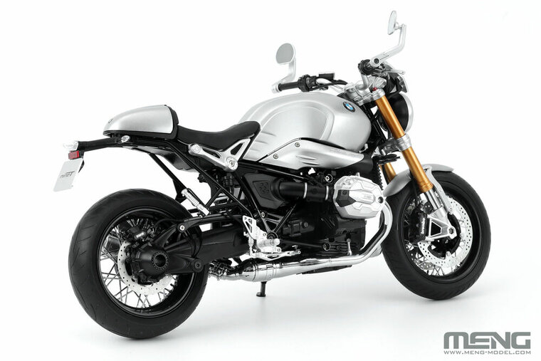 MENG-Model MT-003v BMW R nineT Option 719 Aluminium (Pre-colored Edition) Schaal 1:9