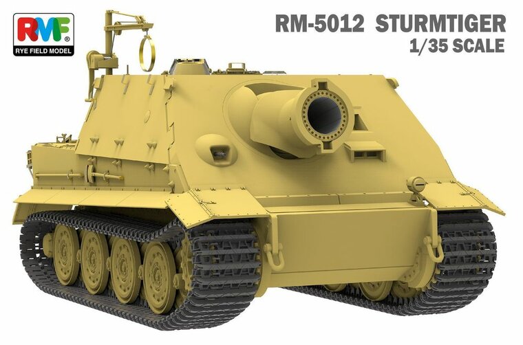 Rye Field Model 5012 Sturmtiger With Full Interior (To be Bouwpakket Schaal 1:35