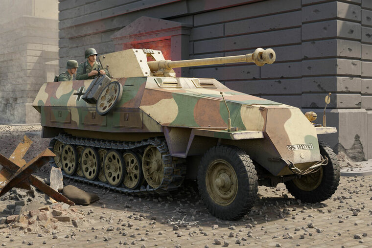 Trumpeter 00943 Sd.Kfz 251/22D Bouwpakket Schaal 1:16