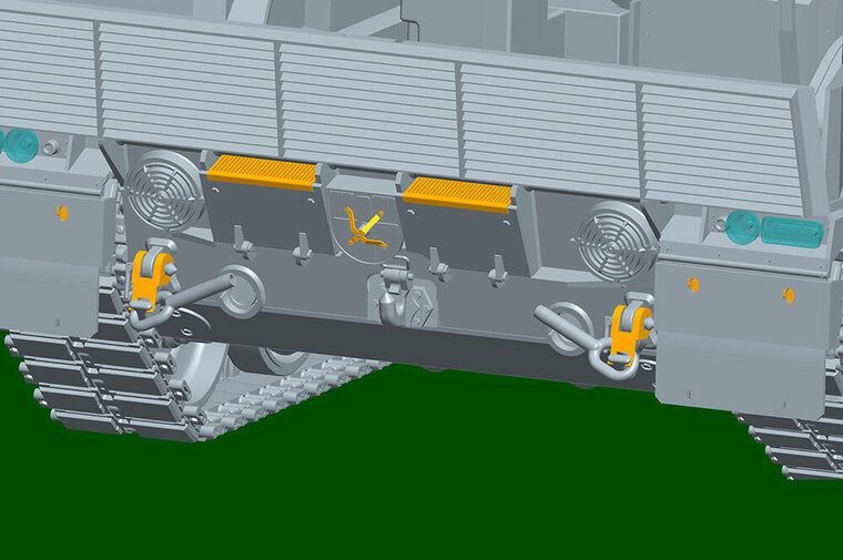Trumpeter 00966 German Leopard 2A6 MBT Bouwpakket Schaal 1:16