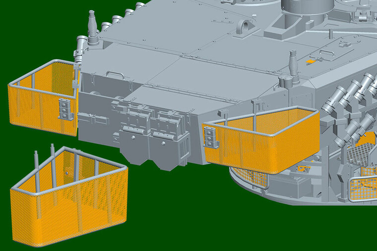 Trumpeter 00966 German Leopard 2A6 MBT Bouwpakket Schaal 1:16