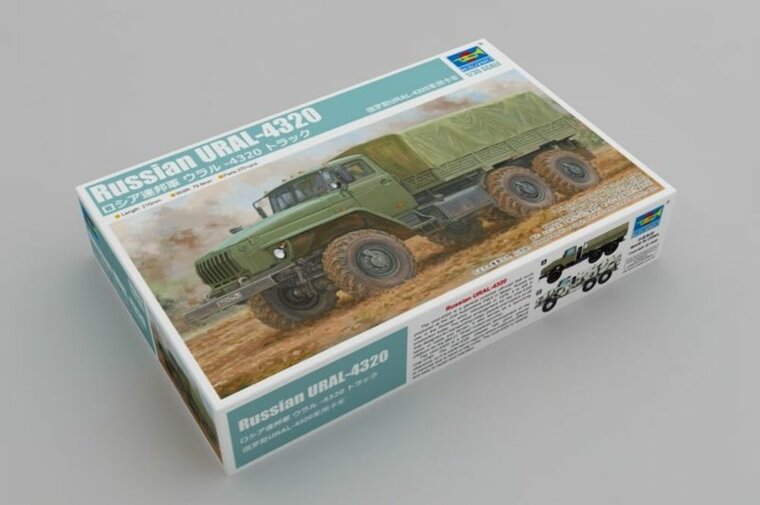 Trumpeter 01072 Russian URAL-4320 Bouwpakket Schaal 1:35