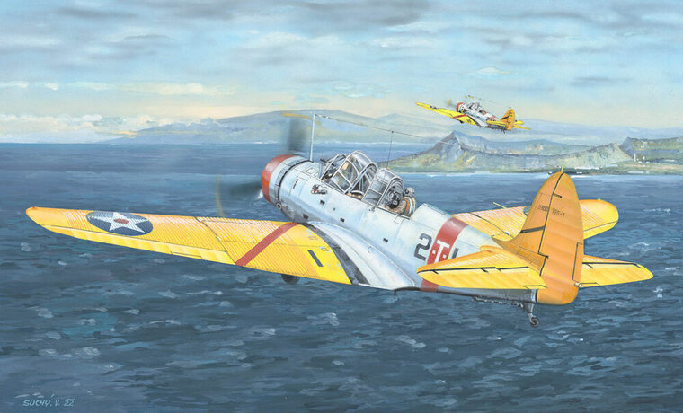 Trumpeter 02226 TBD-1 Devastator Bouwpakket Schaal 1:32