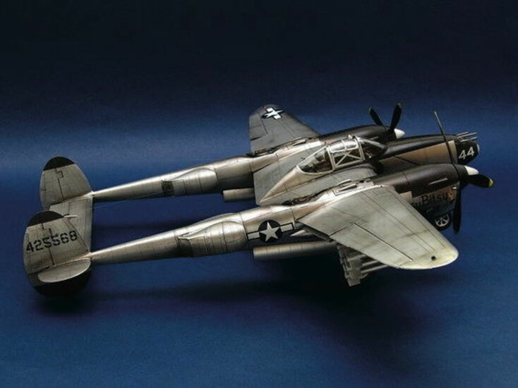 Trumpeter 02227 Lockheed P-38 L-5-LO Lightning Bouwpakket Schaal 1:32
