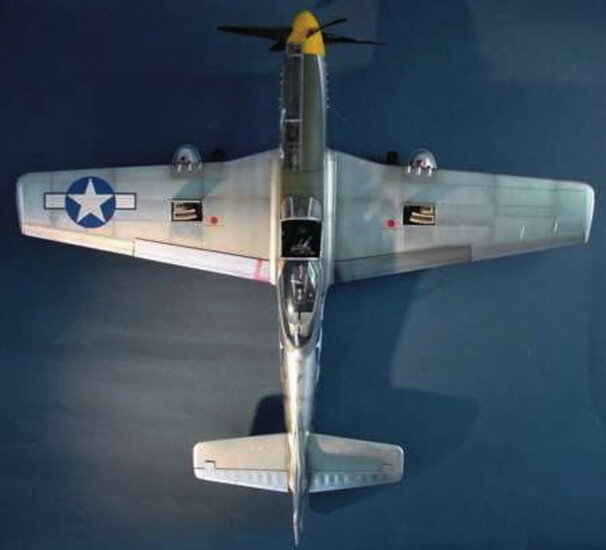 Trumpeter 02401 North American P-51 D Mustang IV Bouwpakket Schaal 1:24