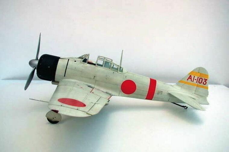 Trumpeter 02405 Mitsubishi A6M2b Zero Typ 21 Bouwpakket Schaal 1:24