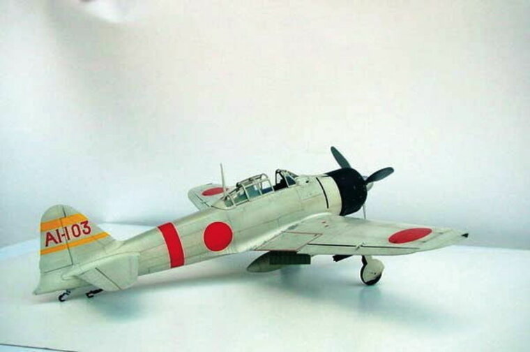 Trumpeter 02405 Mitsubishi A6M2b Zero Typ 21 Bouwpakket Schaal 1:24