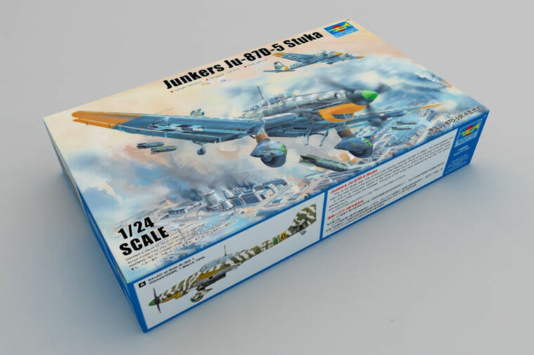 Trumpeter 02424 Junkers Ju-87D-5 Stuka Bouwpakket Schaal 1:24