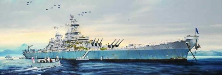 Trumpeter 03705 USS Missouri BB-63 Bouwpakket Schaal 1:200