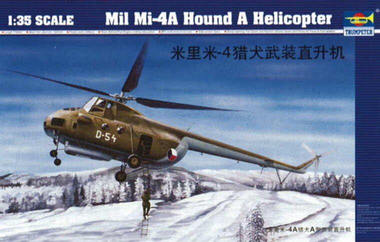 Trumpeter 05101 Mil Mi-4 Hound A Bouwpakket Schaal 1:35