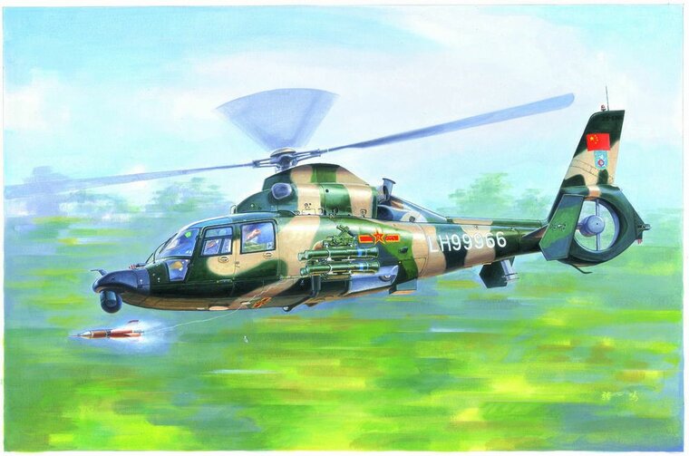 Trumpeter 05109 Chinese Z-9WA Helicopter Bouwpakket Schaal 1:35
