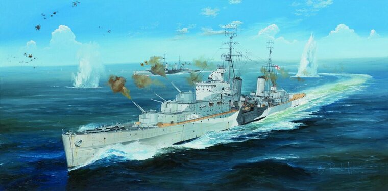 Trumpeter 05367 HMS Argonaut Schaal 1:350