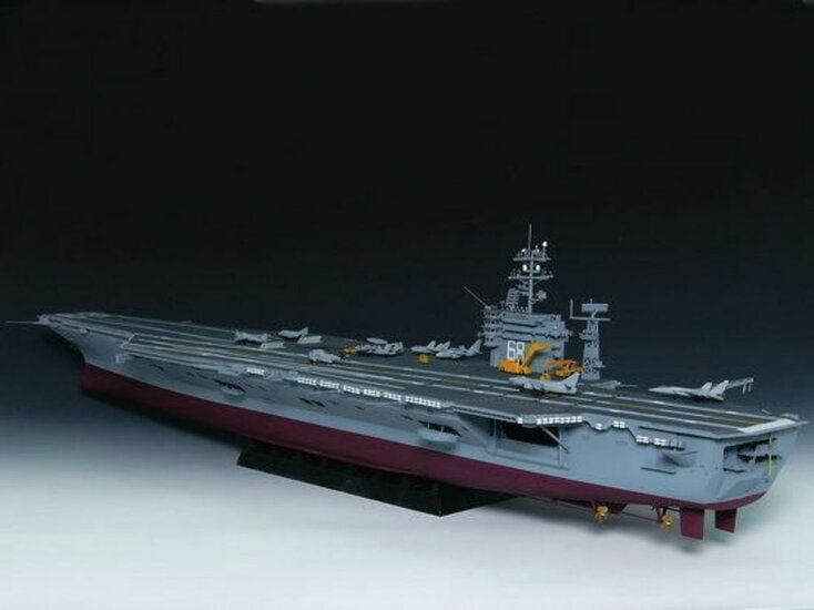 Trumpeter 05605 Flugzeugtr&auml;ger USS Nimitz CVN-68 1975 Bouwpakket Schaal 1:350