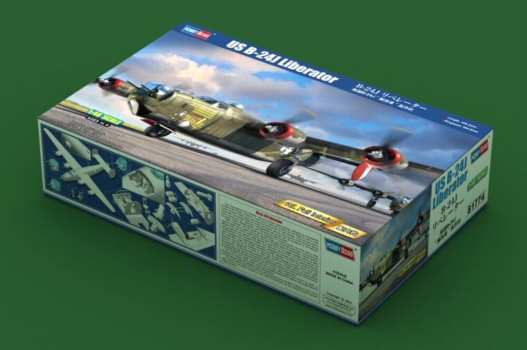 Hobby Boss 81774 US B-24J Liberator Bouwpakket Schaal 1:48