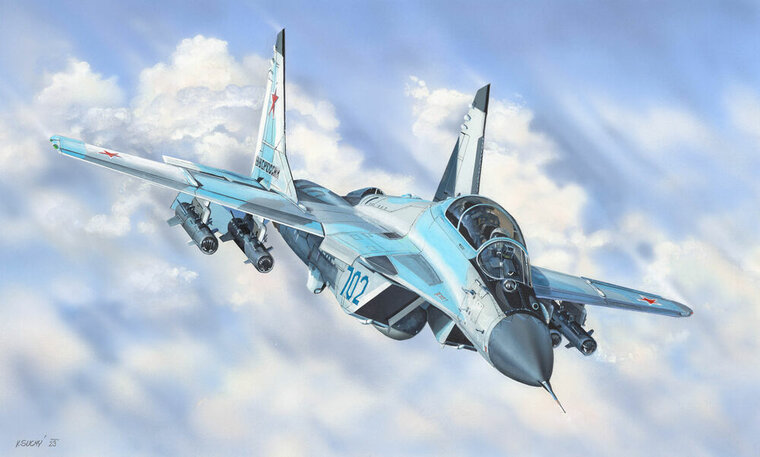 Hobby Boss 81787 Russian MiG-35 Bouwpakket Schaal 1:48