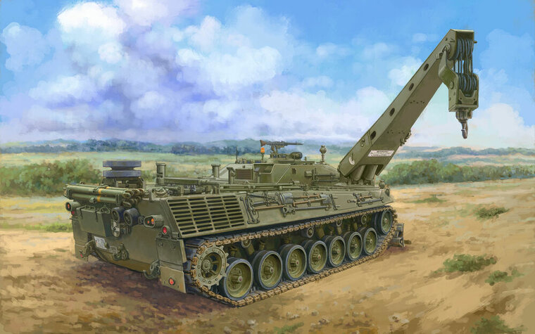 Hobby Boss 84567 Bergepanzer BPz2 "Buffalo" ARV Bouwpakket Schaal 1:35