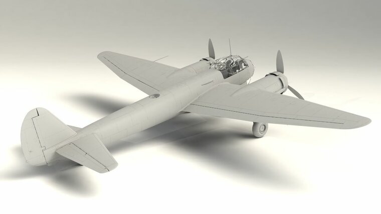 ICM 48240 Ju 88D-1,WWII German ReconnaissancePlane Bouwpakket Schaal 1:48