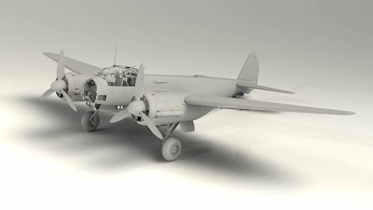 ICM 48240 Ju 88D-1,WWII German ReconnaissancePlane Bouwpakket Schaal 1:48