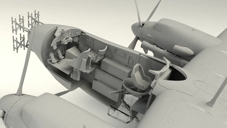 ICM 48271 Do 217N-1,WWII German Night Fighter (100% new molds) Bouwpakket Schaal 1:48