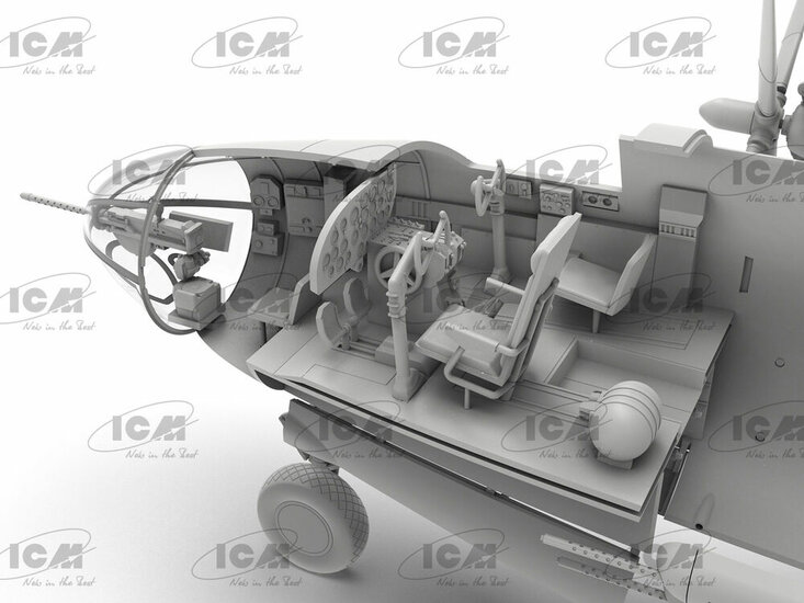 ICM 48320 B-26B Marauder, WWII American Bomber (100% new molds) Bouwpakket Schaal 1:48