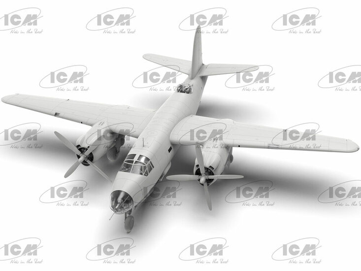 ICM 48320 B-26B Marauder, WWII American Bomber (100% new molds) Bouwpakket Schaal 1:48