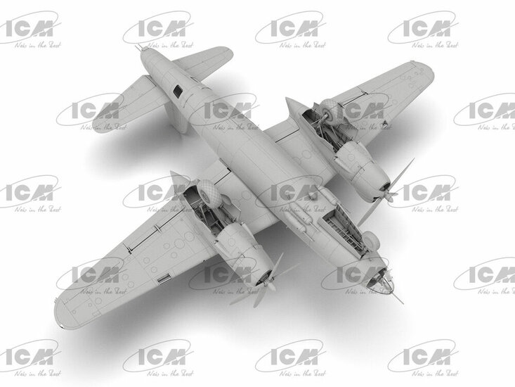 ICM 48325 B-26F Marauder, WWII American Bomber Bouwpakket Schaal 1:48
