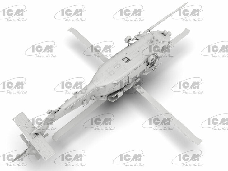 ICM 48360 MH-60L Black Hawk, US Special Forces Helicopter (100% new molds) Bouwpakket Schaal 1:48