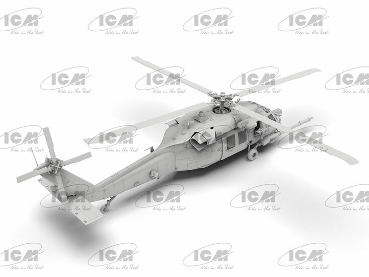 ICM 48360 MH-60L Black Hawk, US Special Forces Helicopter (100% new molds) Bouwpakket Schaal 1:48