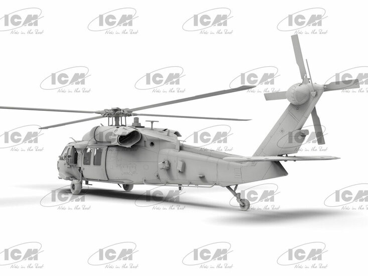 ICM 48360 MH-60L Black Hawk, US Special Forces Helicopter (100% new molds) Bouwpakket Schaal 1:48