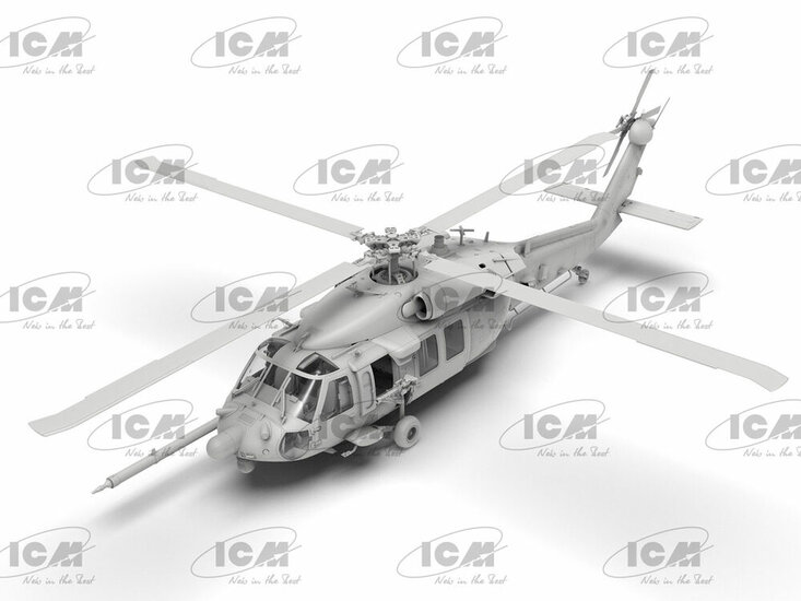 ICM 48360 MH-60L Black Hawk, US Special Forces Helicopter (100% new molds) Bouwpakket Schaal 1:48
