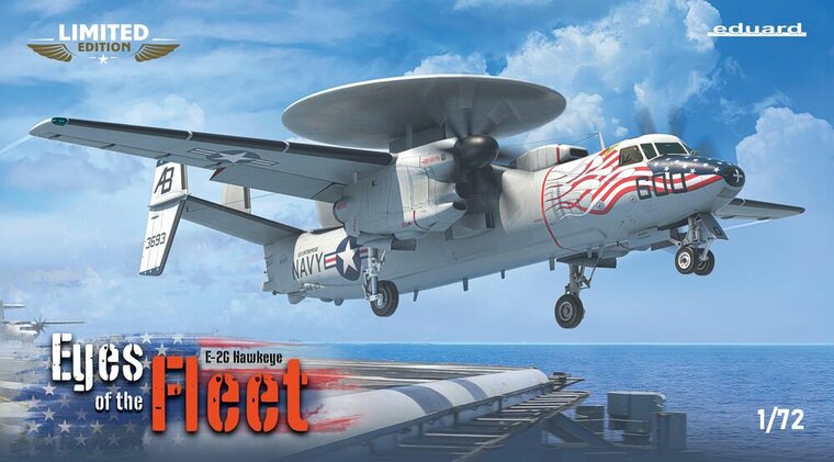 Eduard Plastic Kits 2153 Eyes of the Fleet E-2C Hawkeye Limited Edition Schaal 1:72