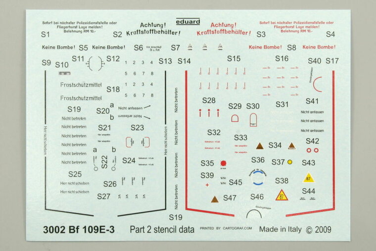 Eduard Plastic Kits 3002 Bf 109E-3 Profipack Bouwpakket Schaal 1:32