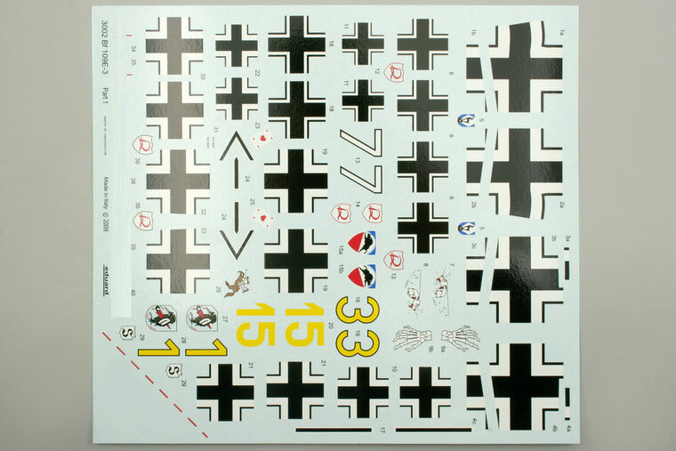 Eduard Plastic Kits 3002 Bf 109E-3 Profipack Bouwpakket Schaal 1:32