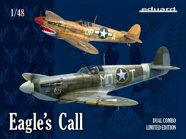 Eduard Plastic Kits 11149 EAGLE&acute;s CALL DUAL COMBO, Limited edition Bouwpakket Schaal 1:48