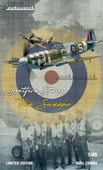 Eduard Plastic Kits 11153 SPITFIRE STORY The Sweeps, Limited edition Bouwpakket Schaal 1:48