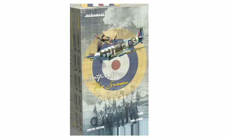 Eduard Plastic Kits 11153 SPITFIRE STORY The Sweeps, Limited edition Bouwpakket Schaal 1:48