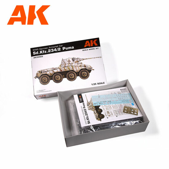 AK Interactive AK35503 Sd.Kfz.234/2 Puma Schaal 1:35