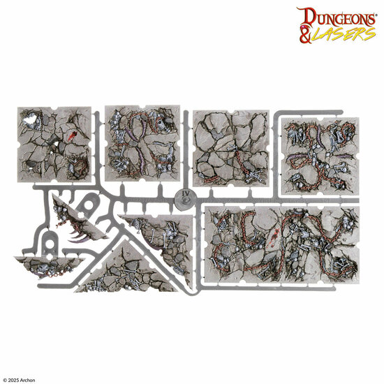 Archon Studio DNL0115 Demonic Caves Pre-Painted