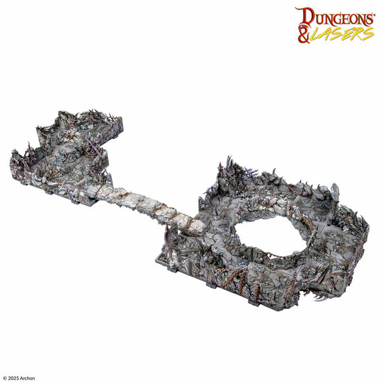 Archon Studio DNL0115 Demonic Caves Pre-Painted