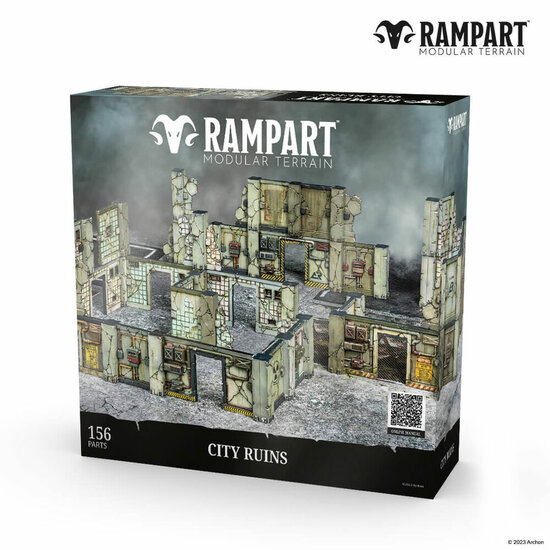 Archon Studio RAM0007 Modular Terrain: CITY RUINS
