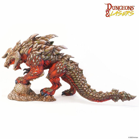 Archon Studio DNL0061 Dungeons &amp; Lasers Miniatures: TARRASQUE