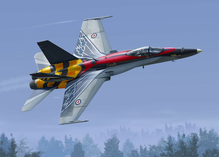 KINETIC K48079 CF-188A RCAF 20 years services Bouwpakket Schaal 1:48