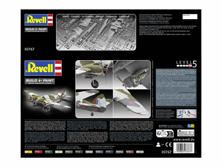 Revell 03767 Bristol Beaufighter Mk. VI Schaal 1:48
